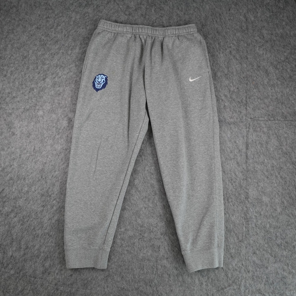 Nike Pant Men Extra Large Gray Fleece Lion Sportswear Club Fleece Jogger CJ1616